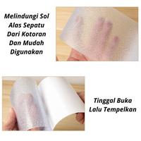 Gambar SOLE PROTECTOR HARD GLAZE Sol Alas Sepatu Anti Licin Slip Original - 50cm HITAM dari Materiq Konstrukt Shop undefined 3 Tokopedia