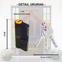 Gambar HANDLE PINTU BESAR POTTA 602-L HITAM - HIGH QUALITY DOOR LOCK dari WimansaTools undefined 3 Tokopedia