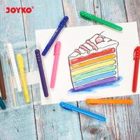 Gambar Silky Crayon SLC-A-12 Krayon Halus Joyko Warna Colors dari Ohana ATK undefined 4 Tokopedia