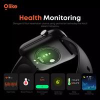 Gambar Olike Horizon W12 PRO Smartwatch HD Full Touch Screen Real Time IP68 - Hitam dari MXKomputer_NEW undefined 3 Tokopedia