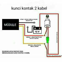 Gambar Remote kunci kontak motor universal 12 v dari ANS electro undefined 2 Tokopedia