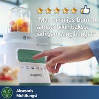 Gambar Blender Plastik Philips HR2223 2 Liter 350 Watt HR-2223 - Hijau dari VIXION HOME SOLUTION undefined 5 Tokopedia