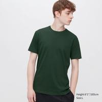 Gambar UNIQLO Dry Color Crew Neck Short Sleeve T-Shirt - Dark Grey, XL dari DUPLOVE undefined 3 Tokopedia
