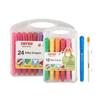 Gambar Silky Crayon SLC-A-12 Krayon Halus Joyko Warna Colors dari Ohana ATK undefined 3 Tokopedia