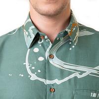 Gambar MANLY Kemeja Batik Jafin Green - S dari MANLY Collection undefined 2 Tokopedia