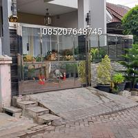 Gambar Pagar stainless kaca tempered dari El Project Gemilang undefined 3 Tokopedia
