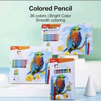 Gambar Pensil Warna Deli Celup Halus 12/24/36 Warna, Bentuk Segitiga Ergonomi - 24 warna dari TOKO DUTA ATK undefined 2 Tokopedia