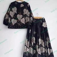 Gambar Setelan Blus + Rok Batik Lawasan Solo Asli - S dari Batik Fatih Solo undefined 1 Tokopedia