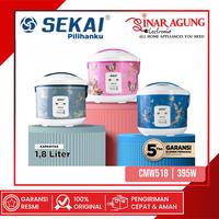 Gambar SEKAI RICE COOKER CMW 518 TS / CMW518TS 1.8 LITER 100% ORI - Merah Muda dari SINAR AGUNG ELEKTRONIK_NEW undefined 1 Tokopedia