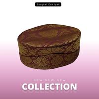 Gambar Songket Cek Ipah - Peci Songket ATM Khas Palembang Bermacam Warna - Abu-abu, Custom anak dari Songket Cek Ipah undefined 4 Tokopedia