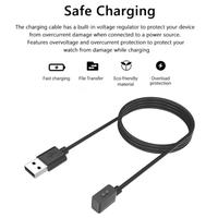 Gambar USB CHARGER FOR XIAOMI MI REDMI WATCH 3 2 ACTIVE LITE SMART BAND 2 8 PRO - Hitam dari Afdhol Online Store undefined 2 Tokopedia