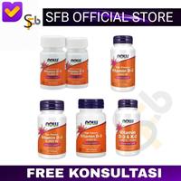 Gambar NOW FOODS VITAMIN D3 K2 D 3 1000 10000 5000IU 2000 IU 45 MCG - 1000 iu 180 gel dari Suplemenfitnesbio undefined 4 Tokopedia