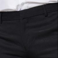 Gambar DICKER Celana Hitam Bahan Panjang Pria Murah | Celana Kantor SlimFit - Grey, S dari B129-project undefined 4 Tokopedia
