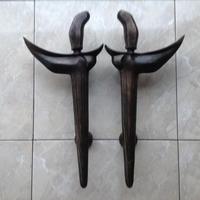 Gambar Handle / door pull / tarikan pintu kuningan antik motif keris polos dari WA Brass Hardware undefined 5 Tokopedia