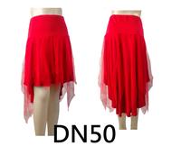 Gambar Rok line dance model  high and low  kode dn50 - Merah dari jennydolldance undefined 1 Tokopedia