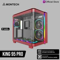 Gambar MONTECH KING 95 PRO MID Tower ATX Case - Black dari Gamer's Outpost undefined 4 Tokopedia