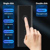 Gambar Rockbros RIP-260 Lampu Sepeda USB Type-C 1500mAh 260LM Waterproof dari wonzila undefined 2 Tokopedia