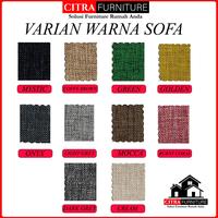 Gambar Sofa Retro Scandinavian 2 Dudukan Seater 1 kursi stool - Nevada Series - MYSTIC dari Citra furniture undefined 3 Tokopedia