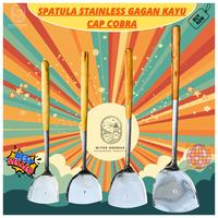 Gambar SODET KAYU / SUTIL / SPATULA GAGANG KAYU TEBAL CAP KOBRA - NO 2 dari MITRA MAKMUR JATINEGARA undefined 1 Tokopedia
