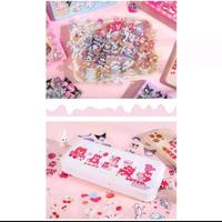 Gambar sticker box premium karakter sanrio/kartun isi 100lbr - barbie dari Ellina88 undefined 3 Tokopedia