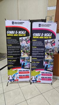 Gambar X Banner Standing Promosi Kantor Branding dari CV. INSERT COINT undefined 3 Tokopedia