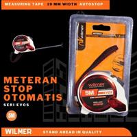 Gambar Meteran Karet Auto Stop 5 Meter WILMER EVOS Kemasan Blister Lock 5m dari S-H-A Store undefined 1 Tokopedia