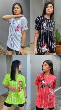 Gambar KAOS LCC COTTON KAOS COUPLE FAMILY KAOS BASEBALL - baseball putih, dewasa M dari Kaoslcc.jkt undefined 1 Tokopedia