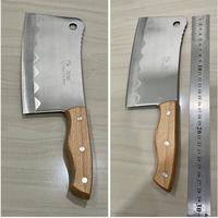 Gambar pisau golok daging stainless asli 28cm besar kitchen knife sayur dapur - Gg-besi dari Ang Hok Tiam undefined 5 Tokopedia