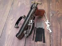 Gambar ST002 V24 Mini Recurve Bow Arrow Outdoor Hunting Fishing Tool 4mm Ste dari Sporty Fun undefined 2 Tokopedia