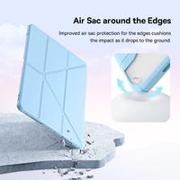 Gambar Case Acrylic Fold Y For iPad Mini 8.3 inch Gen 6 7 TRIPLEDI TD0201 Smart Folio Casing PU Leather Foldable Magnetic Soft TPU Flip Cover Akrilik Shockproof - Biru, iPad Mini 6 8.3 dari Kevoo Indonesia undefined 5 Tokopedia