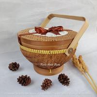 Gambar Cething Nasi 20cm25cm Premium Kertas Pita Cangkingan (Part2) - Satin Double, Diameter 20 dari kemasanku undefined 1 Tokopedia