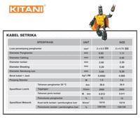 Gambar Kabel Setrika isi 2x0.75 mm Jack Setrika panjang 1.8m Arde Kitani dari Toko Zaindra undefined 3 Tokopedia