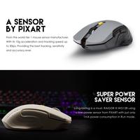 Gambar Fantech RAIGOR III WG12 / WG12R | Rechargeable Wireless Gaming Mouse - Black, WG12 dari GAMER ID Jogja undefined 3 Tokopedia