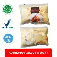 Gambar (SINGLE SERVE) LittleMaria Carbonara Sauce/Saus Carbonara 100g Instan Bahan dari LittleMaria undefined 4 Tokopedia