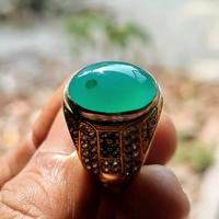 Gambar Natural BACAN DOKO BLuish Metalik Ideal Crystal n Giwang Set in Ring. dari Griya Mulia Gemstone undefined 4 Tokopedia
