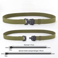Gambar IKAT PINGGANG TACTICAL NYLON CANVAS / SABUK PRIA NYLON - MC-SA-8 - Hitam dari EGC STORE 889 undefined 3 Tokopedia