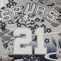Gambar Baju Jersey Basket Classic NBA Tim Duncan San Antonio Spurs YOTR Edt - S dari longsellershop undefined 3 Tokopedia