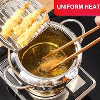 Gambar Japanese Deep Fryer Pot Thermometer / Panci Penggoreng Suhu Tinggi - LARGE 3.4L dari Archiskc Home undefined 3 Tokopedia
