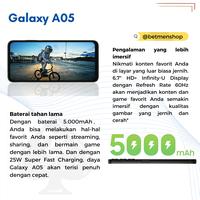 Gambar Samsung galaxy A05 Ram 4/64GB 4/128GB 6/128GB Garansi Resmi 12 Bulan - Hitam, 4/64GB dari betmenshopid undefined 3 Tokopedia