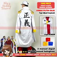 Gambar Jubah Cosplay Anime One Piece Marine Admiral Akainu Aokiji Kizaru - M dari Toko Anime MyHobbyTown undefined 1 Tokopedia