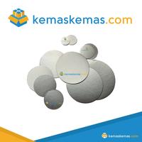 Gambar Seal Aluminium Foil Tutup 23MM - 52MM Botol PET / Seal Induksi 100 pcs - 28MM dari Kemaskemas undefined 1 Tokopedia