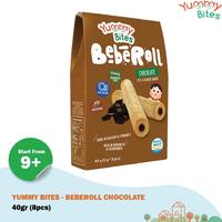 Gambar YUMMY BITES BEBEROLL 40GR CHOCOLATE - SNACK CEMILAN BAYI / ANAK SEHAT dari Charteo Store undefined 1 Tokopedia