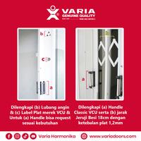 Gambar Pintu Folding Gate VCU Type M3 Standar Harga Loco Surabaya UK 2,5 x 4 dari Varia Harmonika undefined 4 Tokopedia