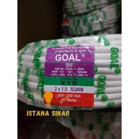 Gambar Kabel Listrik Tunggal NYM 2x1,5 2x1.5 50M GOAL Kabel Kawat tembaga SNI dari Istana Sinar undefined 3 Tokopedia