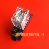 Gambar 1 SET Relay Omron dan Socket LY2 24VAC 24V AC 24 VAC 24AC dari Berdikari 19 undefined 1 Tokopedia