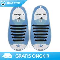 Gambar TALI SEPATU TANPA IKAT LAZY LACE NO TIE SHOELACES ELASTIS 16 PCS dari Arvonik undefined 3 Tokopedia