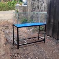 Gambar PAKET AQUARIUM 100X40X40 + RAK SIKU 4X4 BAHAN TEBAL KUAT DAN AMAN dari ANISA AQUARIUM undefined 2 Tokopedia