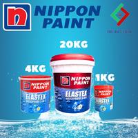 Gambar NIPPON PAINT ELASTEX 20KG ELASTEX WATERPROOF 3 N 1 20KG CAT ANTI BOCOR - WHITE dari JIUJIU STORE undefined 3 Tokopedia