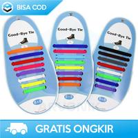 Gambar TALI SEPATU TANPA IKAT LAZY LACE NO TIE SHOELACES ELASTIS 16 PCS dari Arvonik undefined 2 Tokopedia