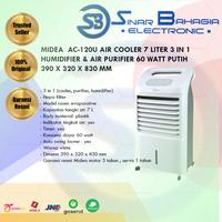Gambar MIDEA AC-120U AIR COOLER 7 LITER 3 IN 1 HUMIDIFIER & AIR PURIFIER 60 W dari sinarbahagiaelectronic undefined 1 Tokopedia